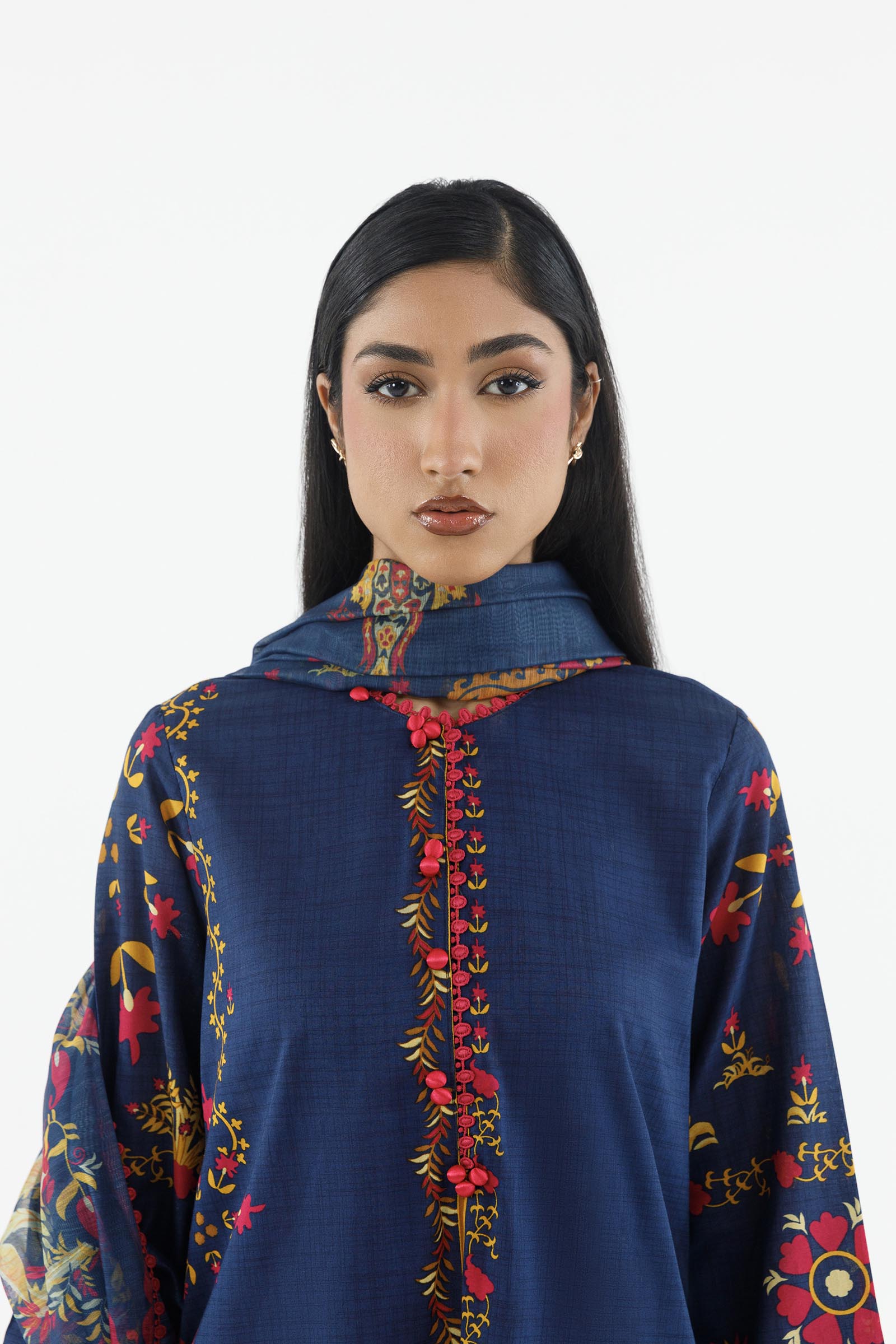 Stitched Printed Lawn Suit