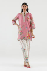 Stitched Printed Lawn Shirt+ Shalwar