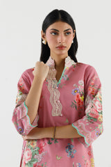 Stitched Printed Lawn Shirt+ Shalwar
