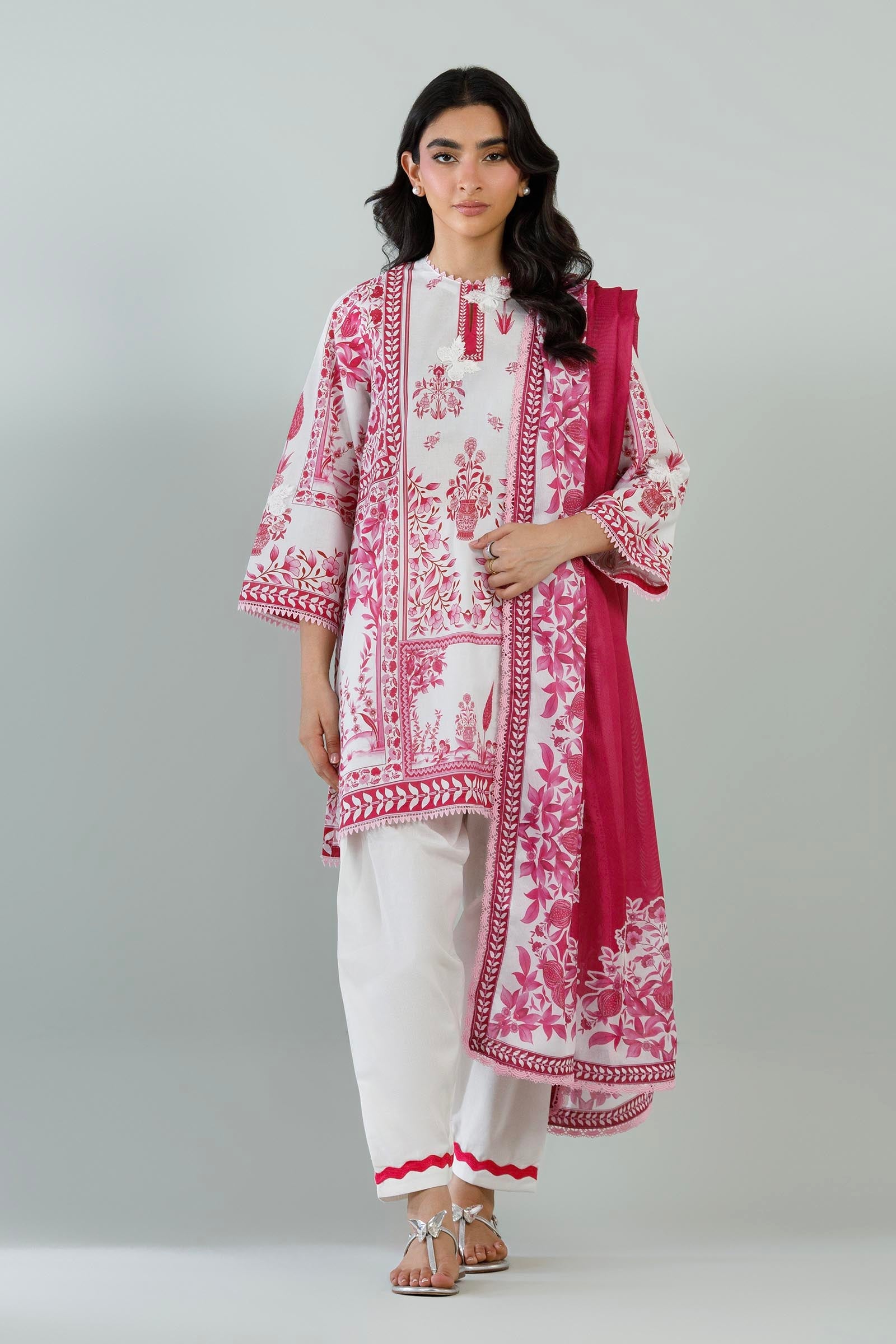 Stitched Printed Lawn Suit