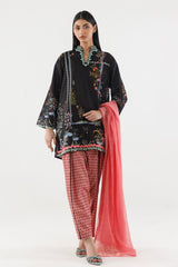 Stitched Printed Cambric Suit