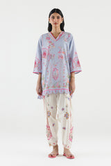 Stitched Printed Lawn Shirt+ Shalwar
