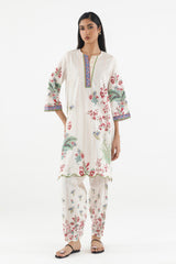 Stitched Printed Cambric Shirt+ Shalwar