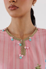 Stitched Printed Lawn Shirt+ Culotte