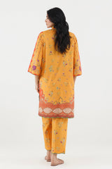 Stitched Printed Lawn Shirt+ Culotte