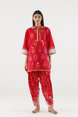 Stitched Printed Cambric Shirt+ Shalwar