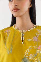 Stitched Embroidered Muzlin Suit