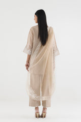 Stitched Embroidered Muzlin Suit