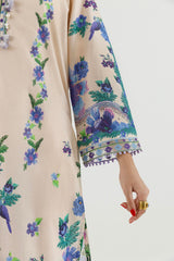 Stitched Embroidered Muzlin Suit