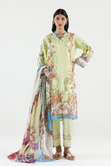 Stitched Embroidered Muzlin Suit