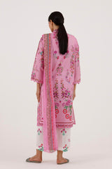 Stitched Embroidered Muzlin Suit