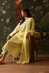 Stitched Embroidered Lawn Shirt+ Shalwar