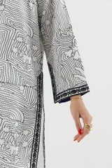 Stitched Embroidered Lawn Shirt+ Culotte
