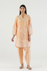 Stitched Embroidered Lawn Shirt+ Shalwar