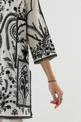 Stitched Embroidered Lawn Shirt+ Shalwar