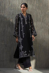 Stitched Embroidered Slub Shirt+ Culotte