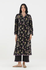 Stitched Embroidered Lawn Shirt+ Culotte