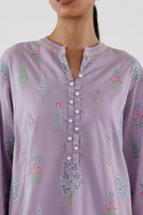 Stitched Embroidered Lawn Shirt+ Shalwar