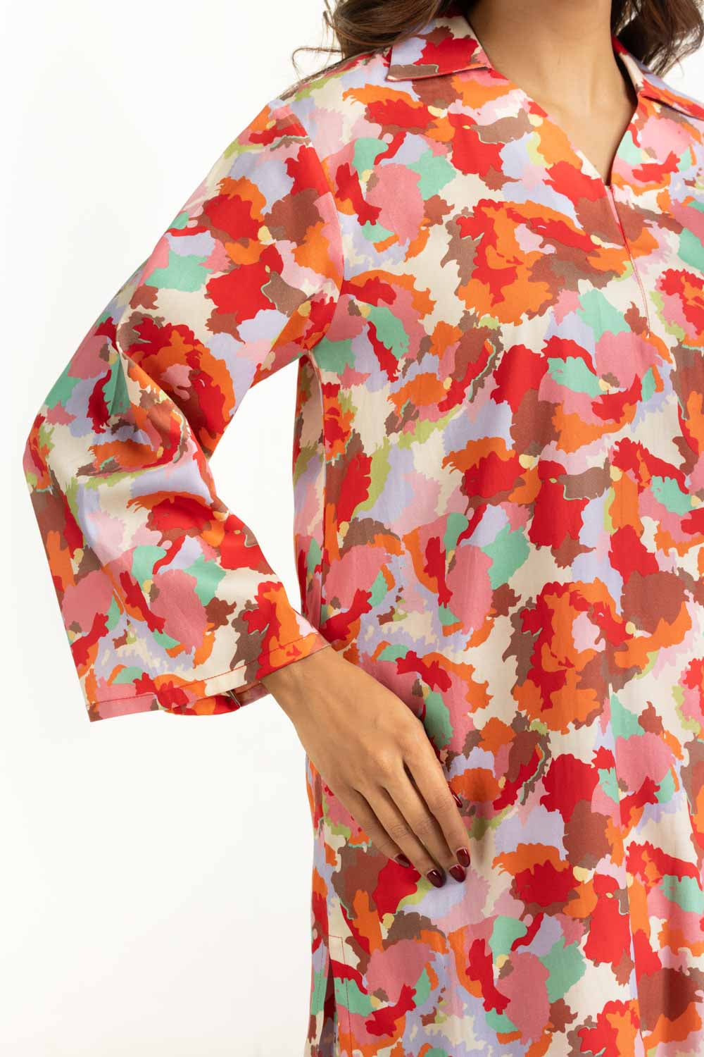 Tencil Viscose Printed Co-Ord Set