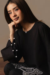 MIDNIGHT LACE-2PC (SHIRT & TROUSER)
