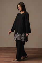 MIDNIGHT LACE-2PC (SHIRT & TROUSER)