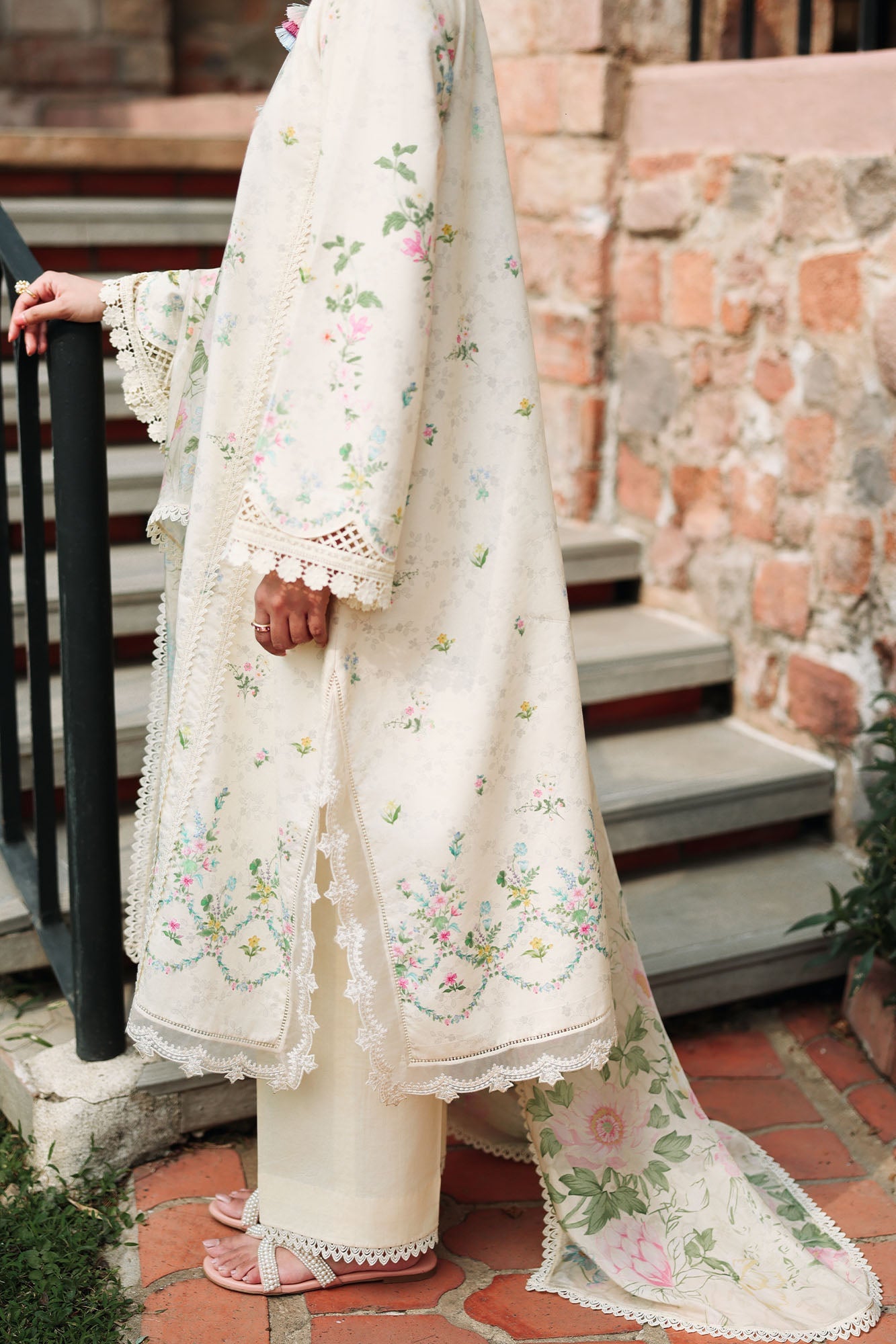 TROPIC MIST - 3PC (SHIRT, TROUSER & DUPATTA)