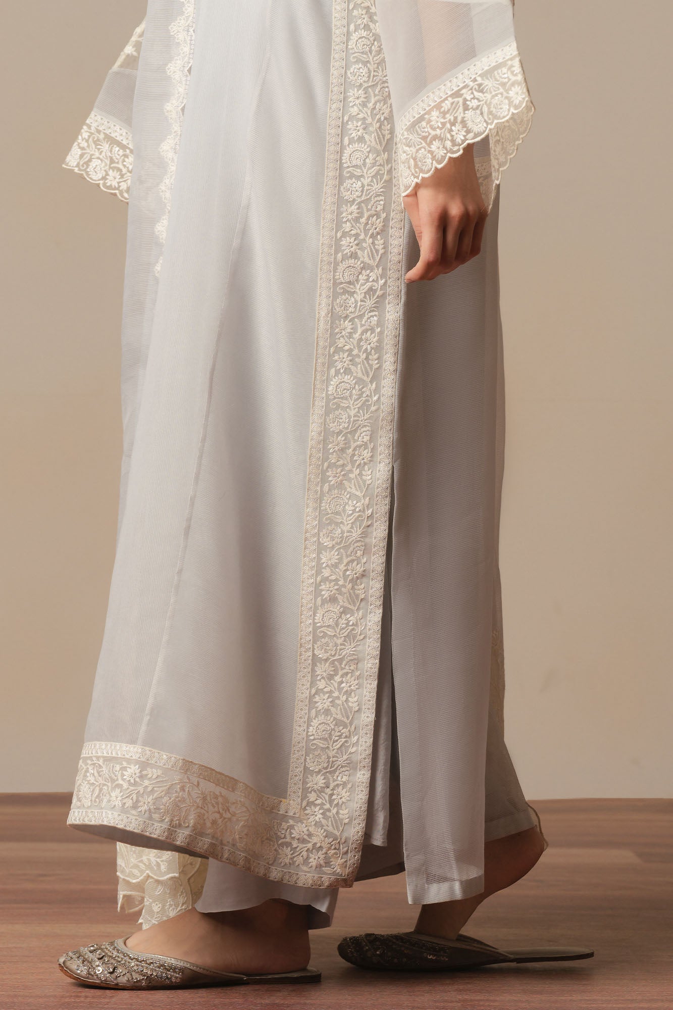 LAVINA AZURE-3PC (SHIRT, TROUSER & DUPATTA)