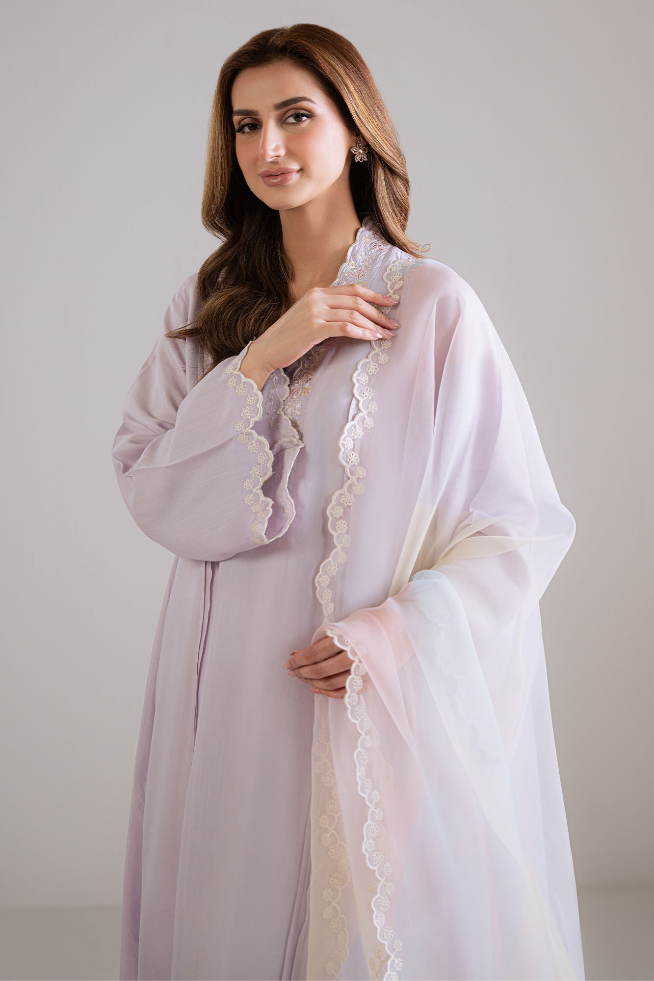 ORCHID FADE-2PC (SHIRT & DUPATTA)
