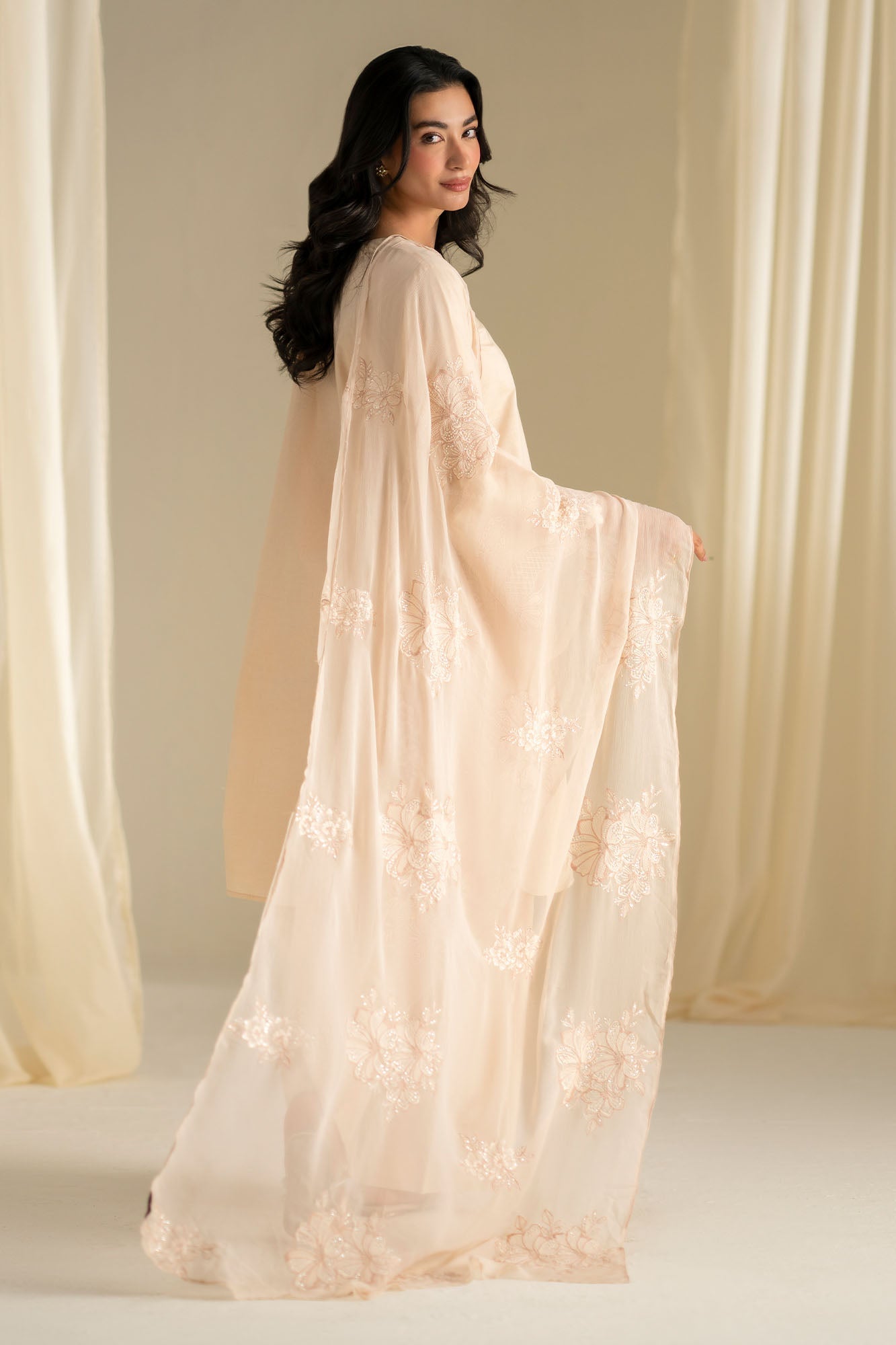 TULIP-3PC (SHIRT, TROUSER & DUPATTA)