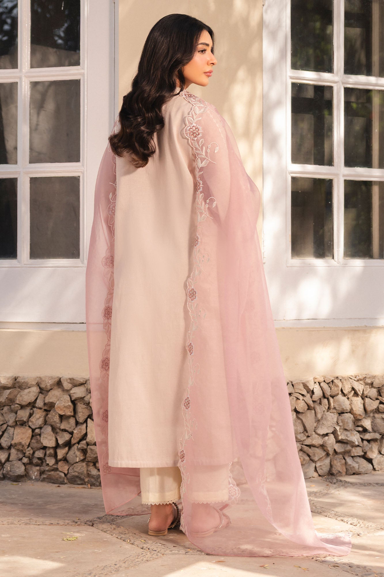 SANDLOOM GLOW-2PC (SHIRT & DUPATTA)