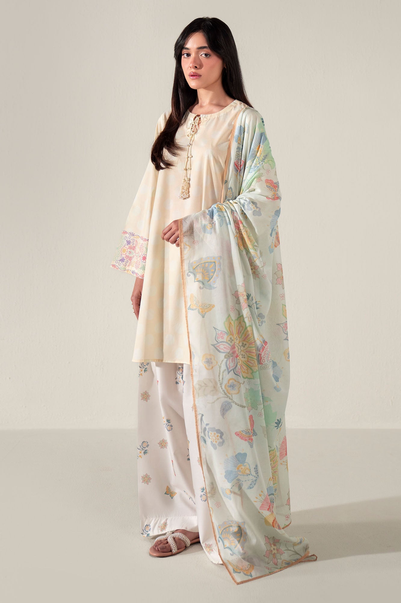 LEMON DROP-3PC (SHIRT, SHALWAR & DUPATTA)