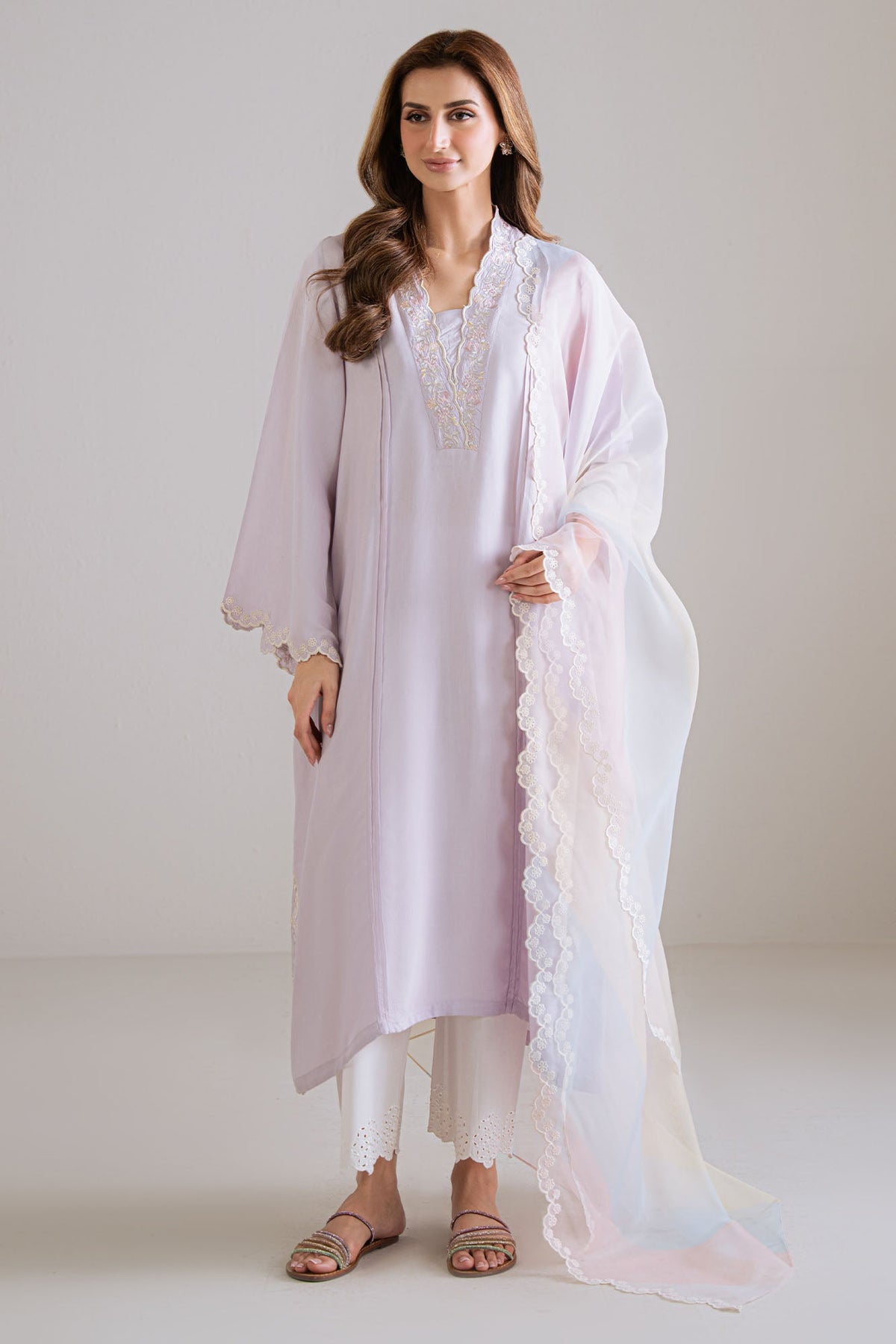 ORCHID FADE-2PC (SHIRT & DUPATTA)