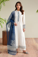 PORCELAIN PETAL - 2PC (SHIRT & DUPATTA)