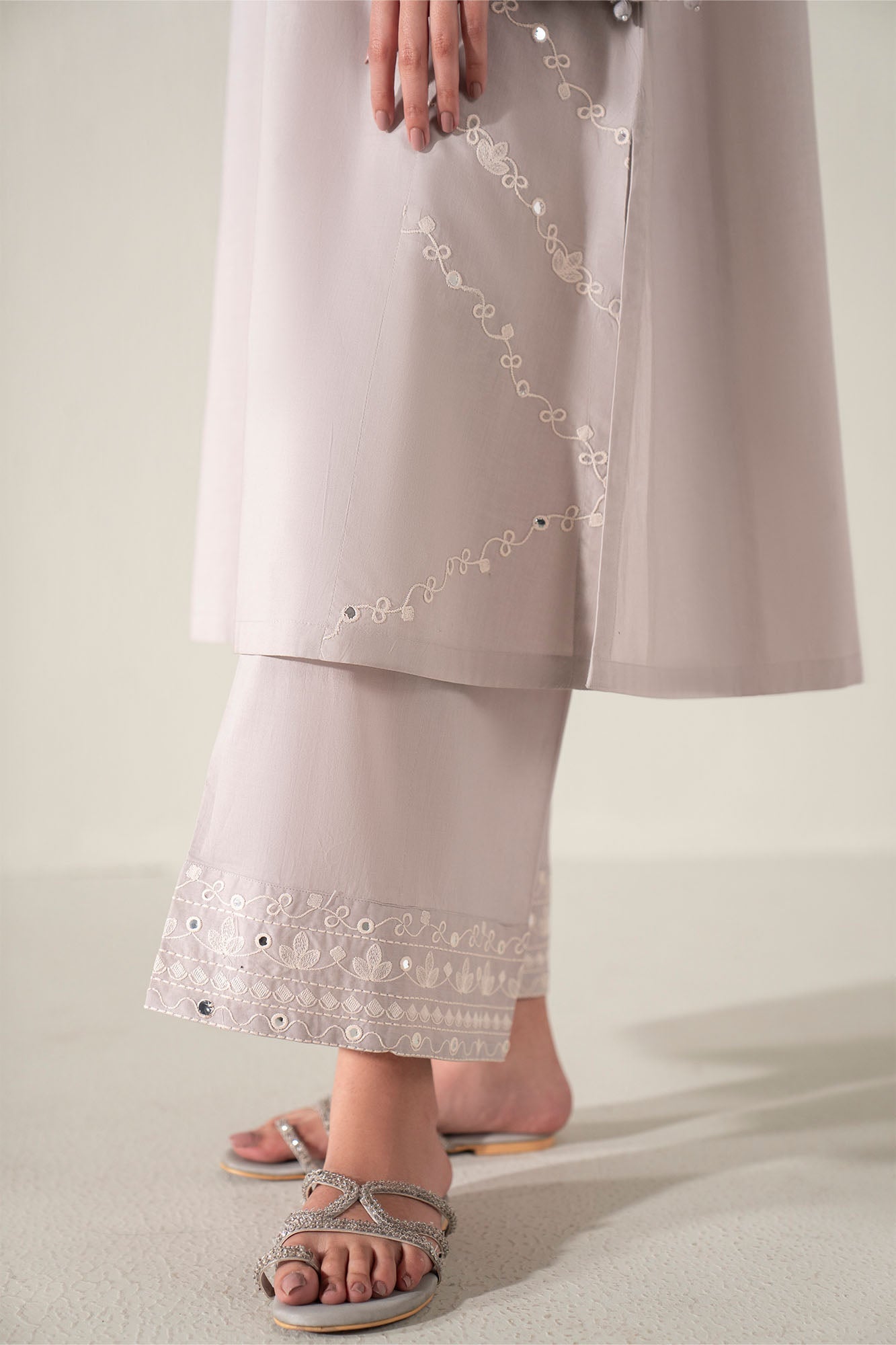 ASHES OF ROSE -2PC (SHIRT & TROUSER)