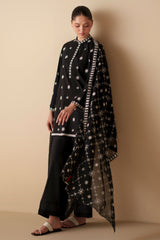 MOONLIT NOIR-2PC (SHIRT & DUPATTA)