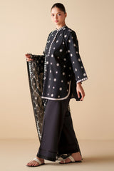 MOONLIT NOIR-2PC (SHIRT & DUPATTA)