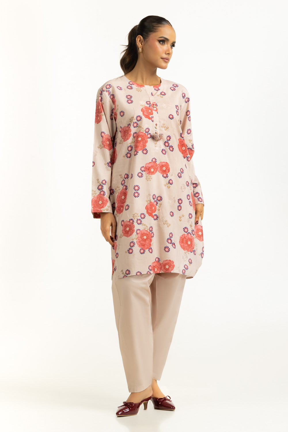 Viscose Jacquard Printed Co-Ord Set