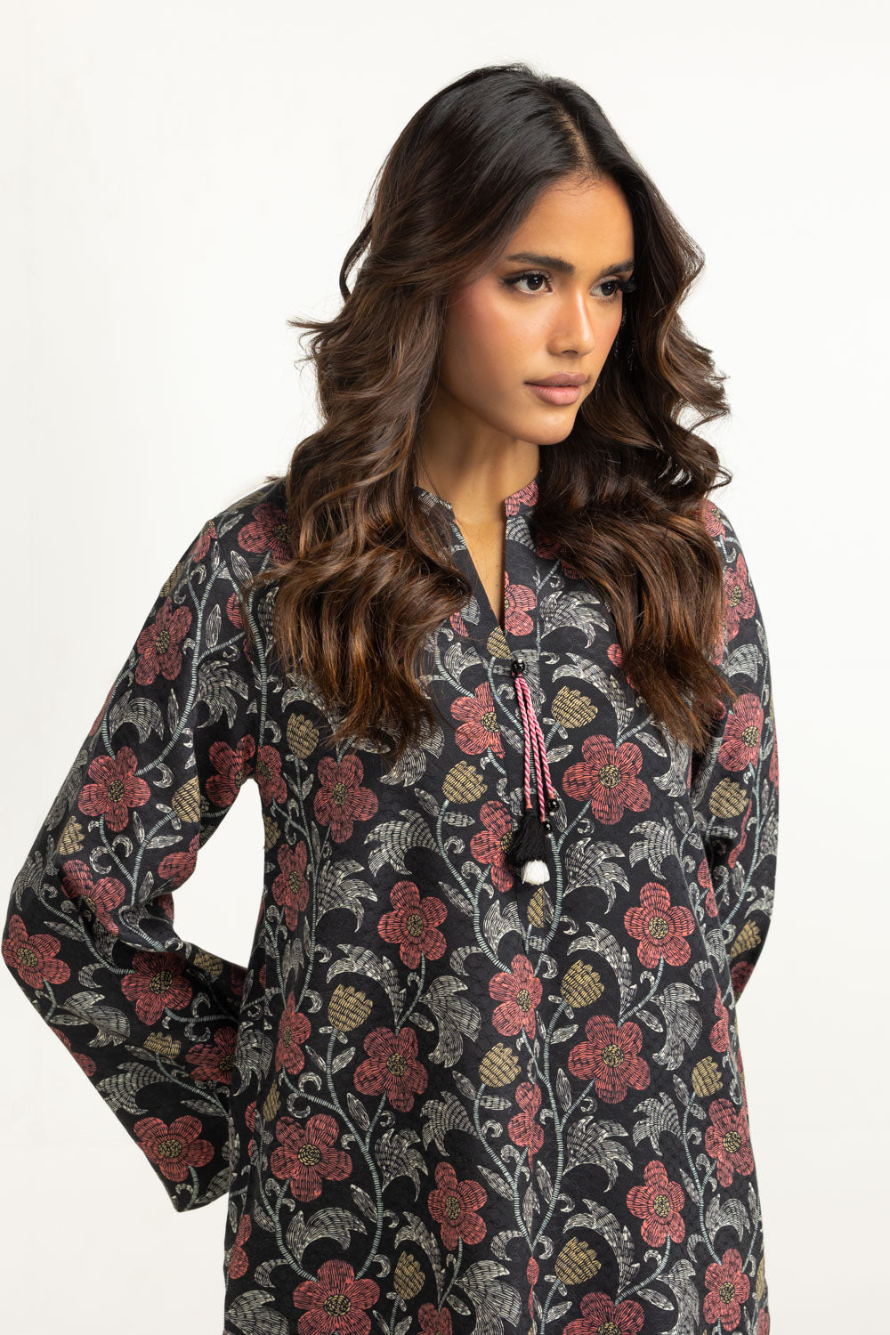 Viscose Jacquard Printed Co-Ord Set