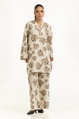Viscose Slub Printed Co-Ord Set