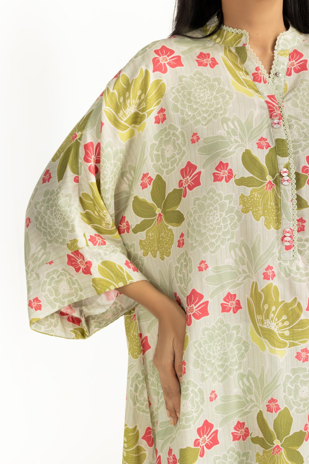 Viscose Slub Printed Co-Ord Set