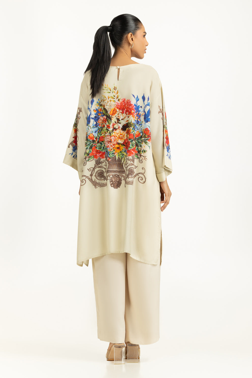Viscose Slub Printed Co-Ord Set