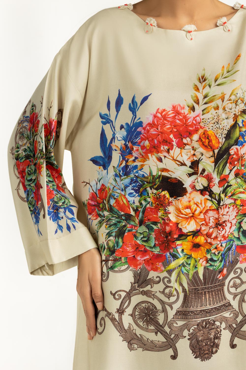 Viscose Slub Printed Co-Ord Set
