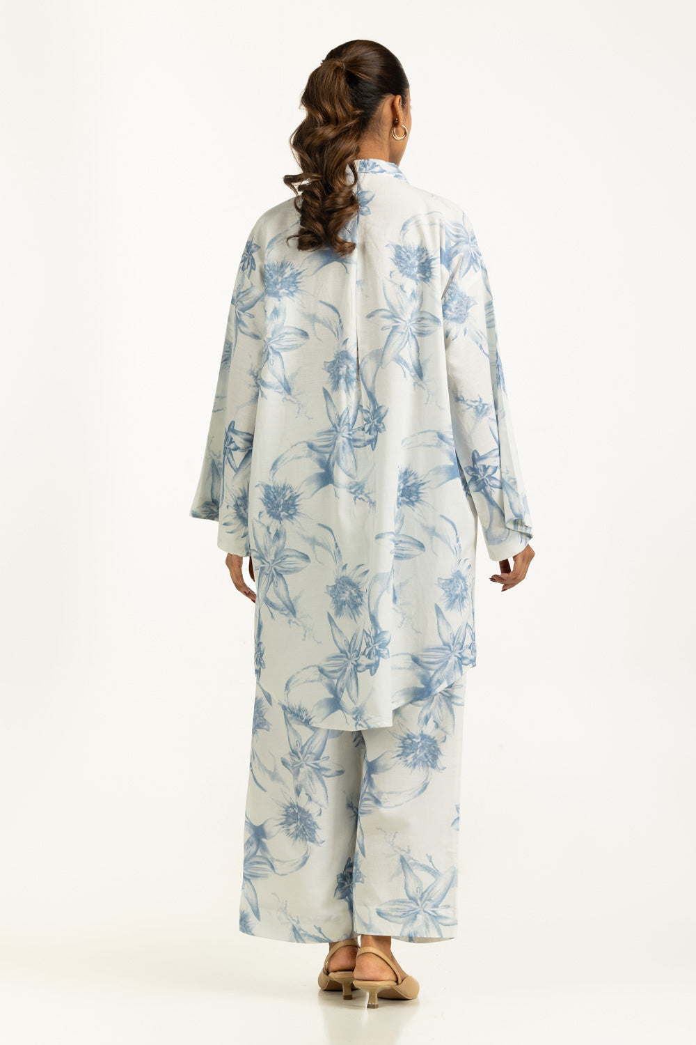 Viscose Slub Printed Co-Ord Set
