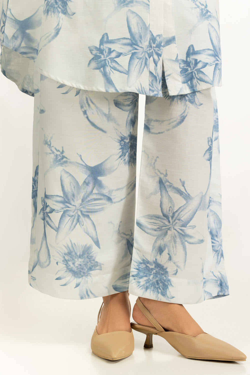 Viscose Slub Printed Co-Ord Set