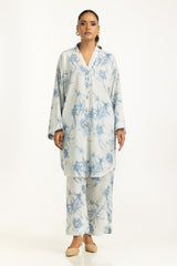 Viscose Slub Printed Co-Ord Set