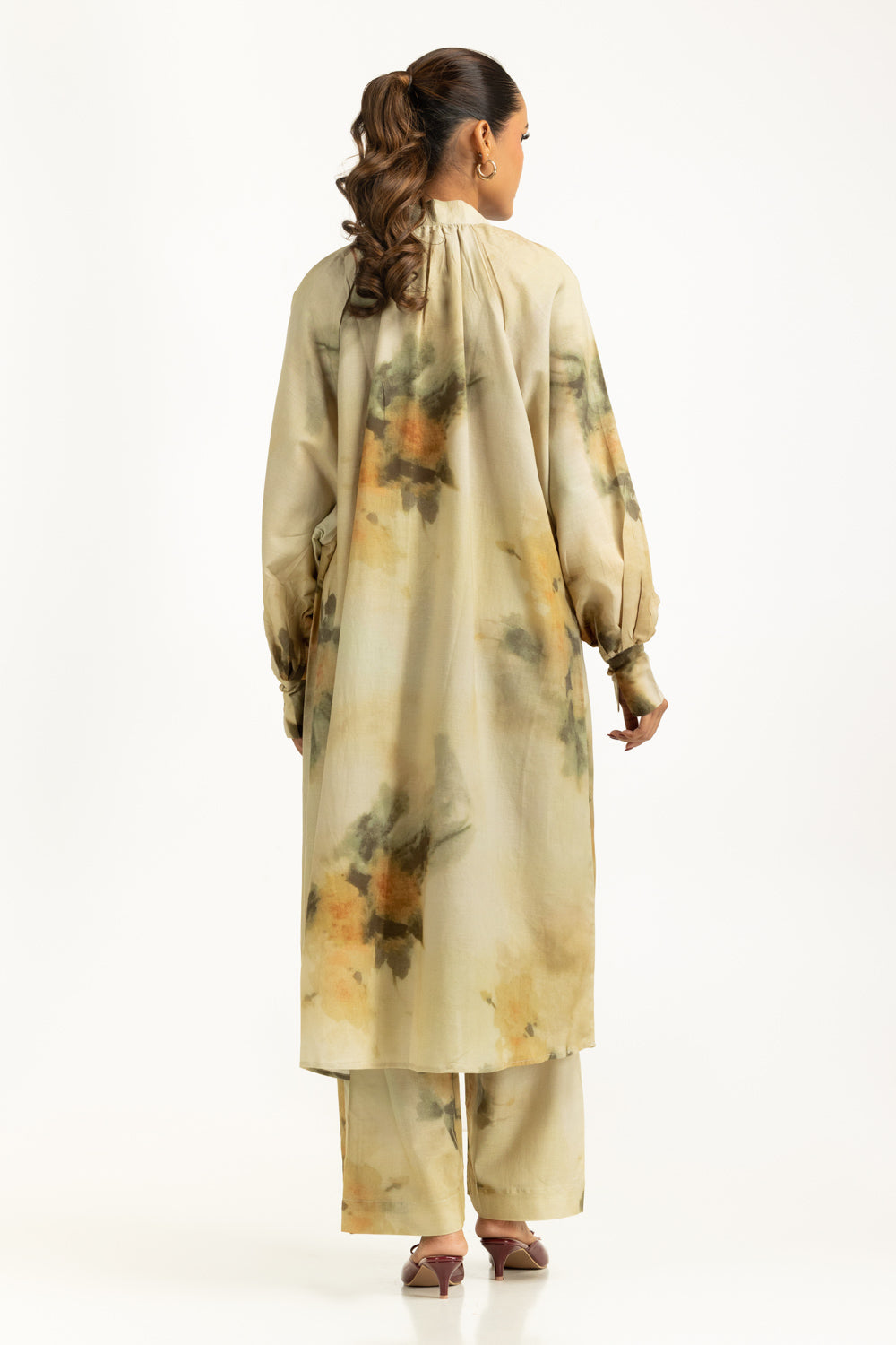 Viscose Slub Printed Co-Ord Set