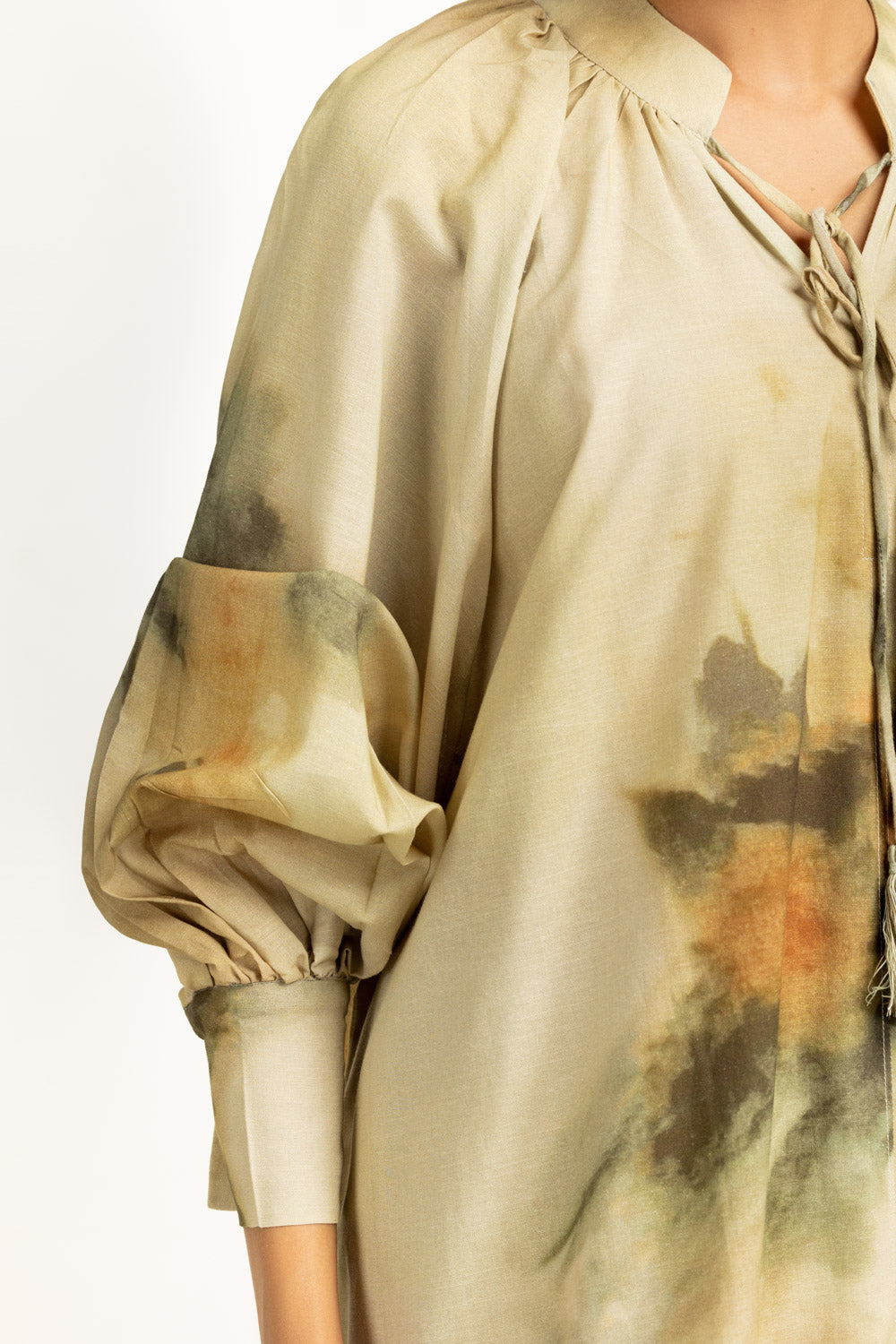 Viscose Slub Printed Co-Ord Set
