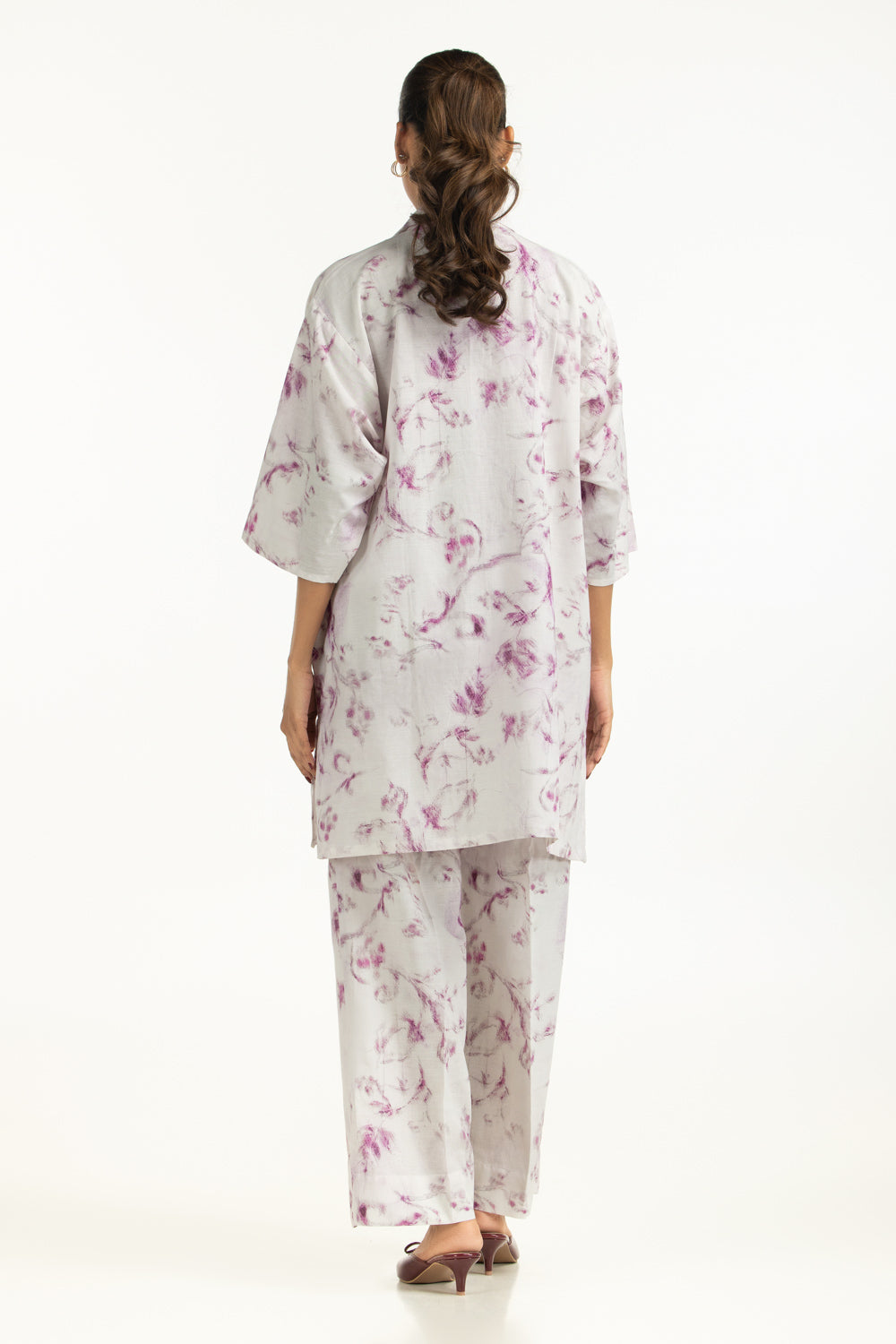 Viscose Slub Printed Co-Ord Set
