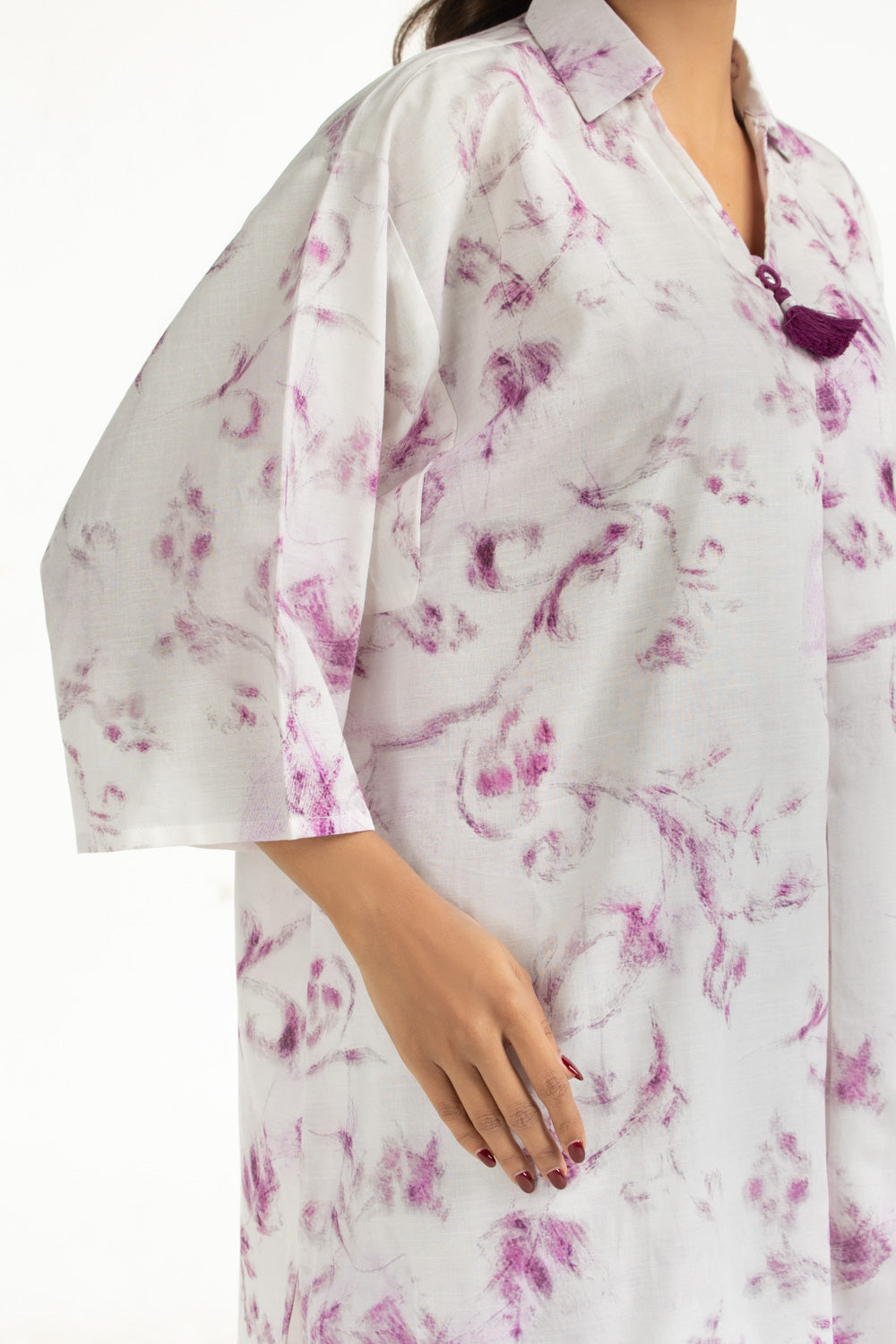 Viscose Slub Printed Co-Ord Set