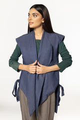 Dyed Denim Shirt And Trouser